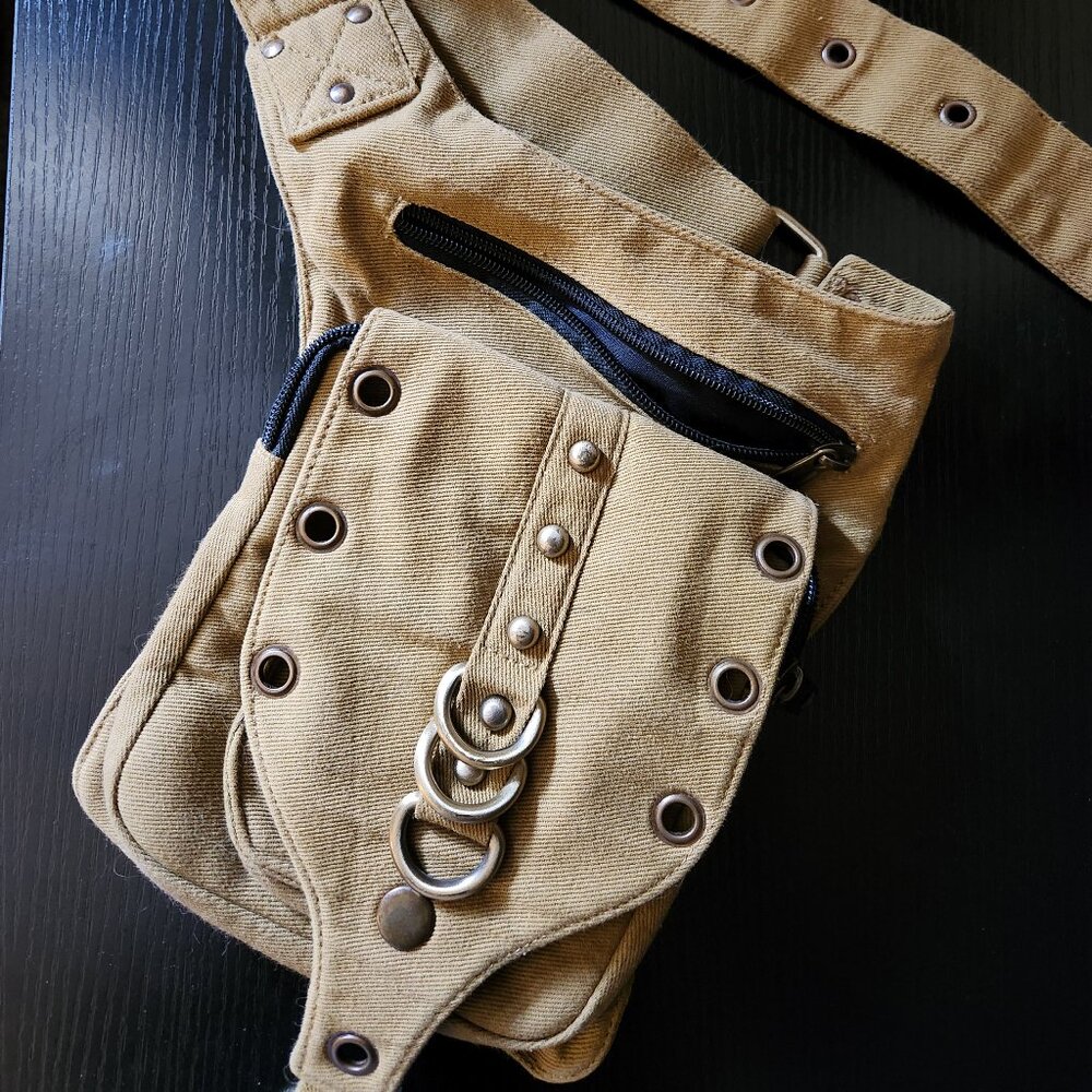 Studded Hip Belt Bag Fanny Pack by Siddhartha